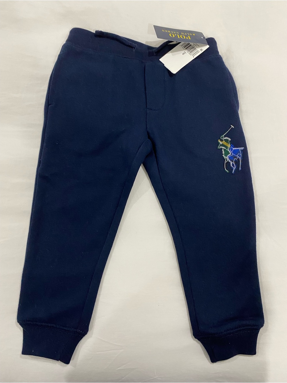 Polo by Ralph Lauren Toddler Boy Plaid Pony Fleece Jogger Pant